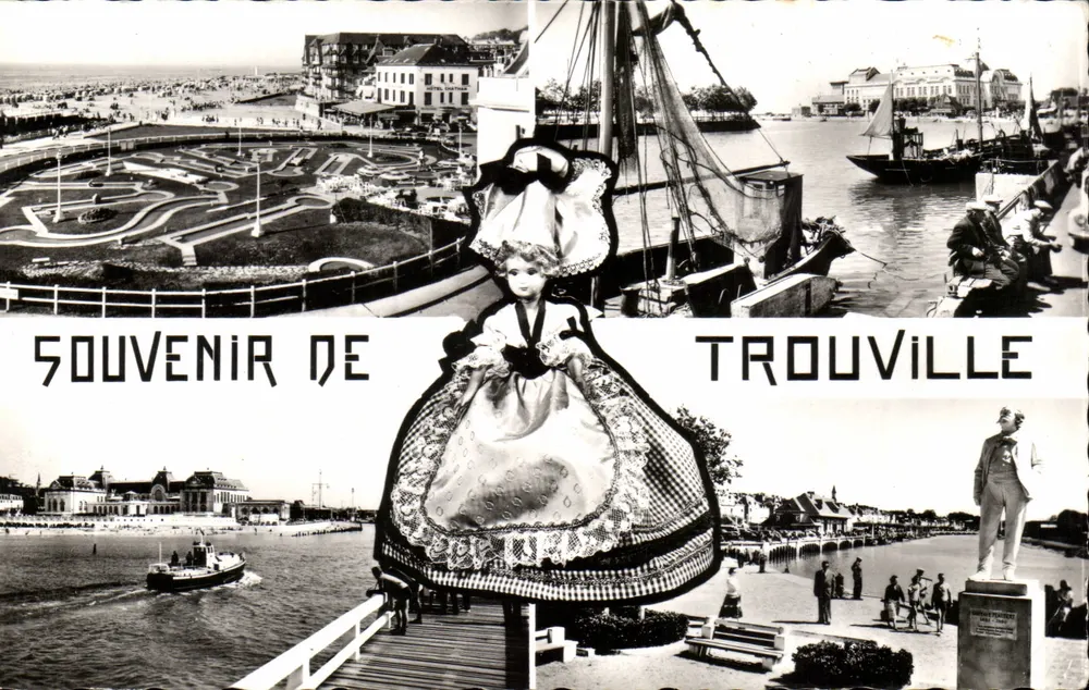 Trouville — Lembrança de Trouville — Edições de Luxo « Estel » - Frente