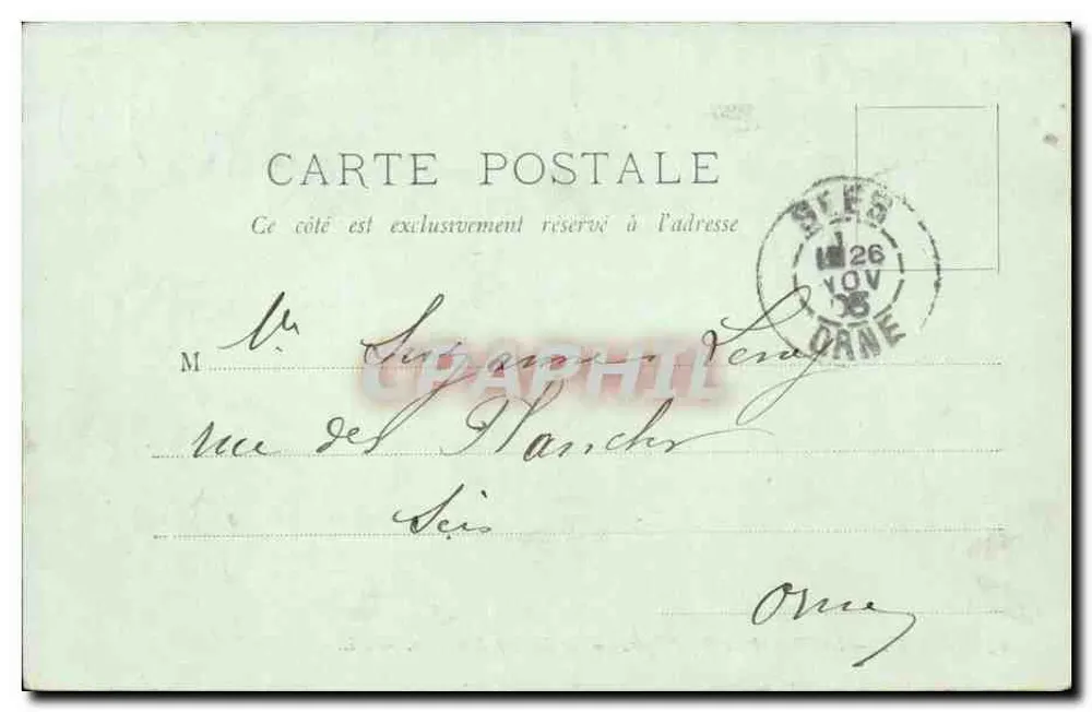 Caen — Place de la République — Militärkonzert — LL. - Rückseite