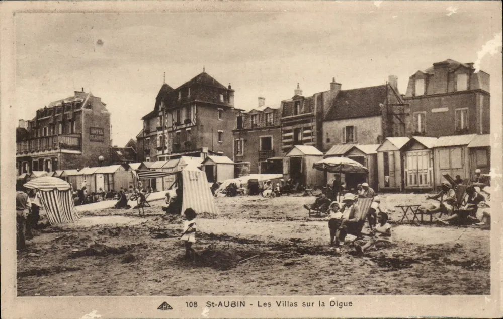 St-AUBIN - As Villas na Digue — 108 — Associação dos Artes Fotomecânicas - Frente