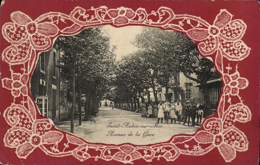 Saint-Aubin-sur-Mer — Avenue de la Gare — Verlag Simmonot, Vermietungsbüro - Vorderseite