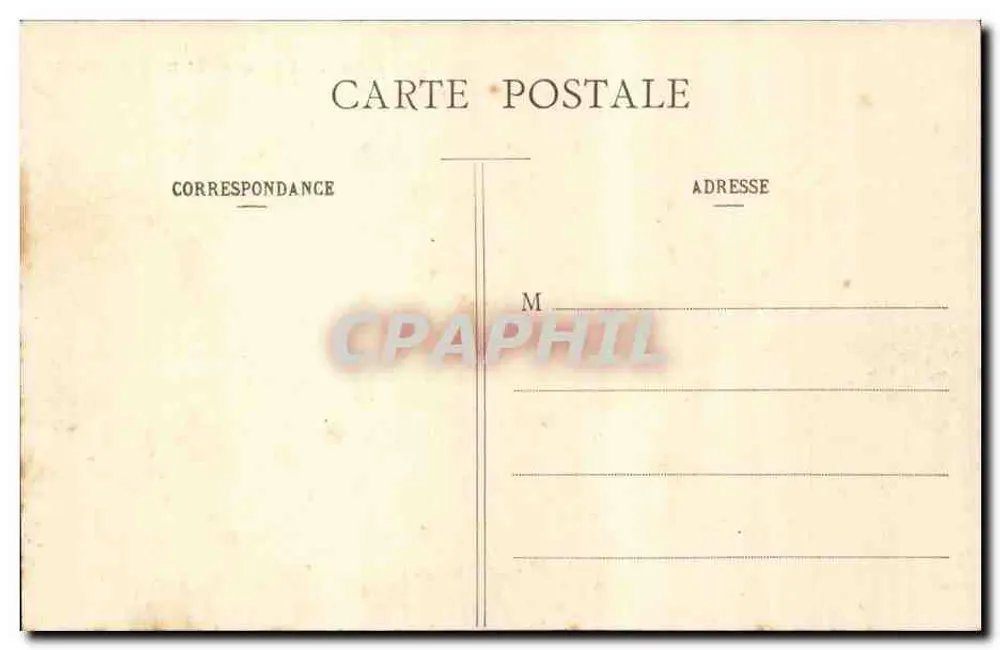 Paris - Bahnhof Saint-Lazare und Rue de Rome — anonymer Verlag, Seriennummer 164 - Rückseite