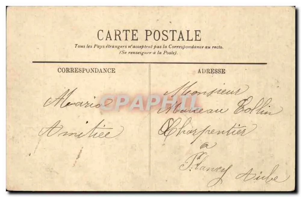 Paris — A Estação Saint-Lazare — LL. n°206 - Verso