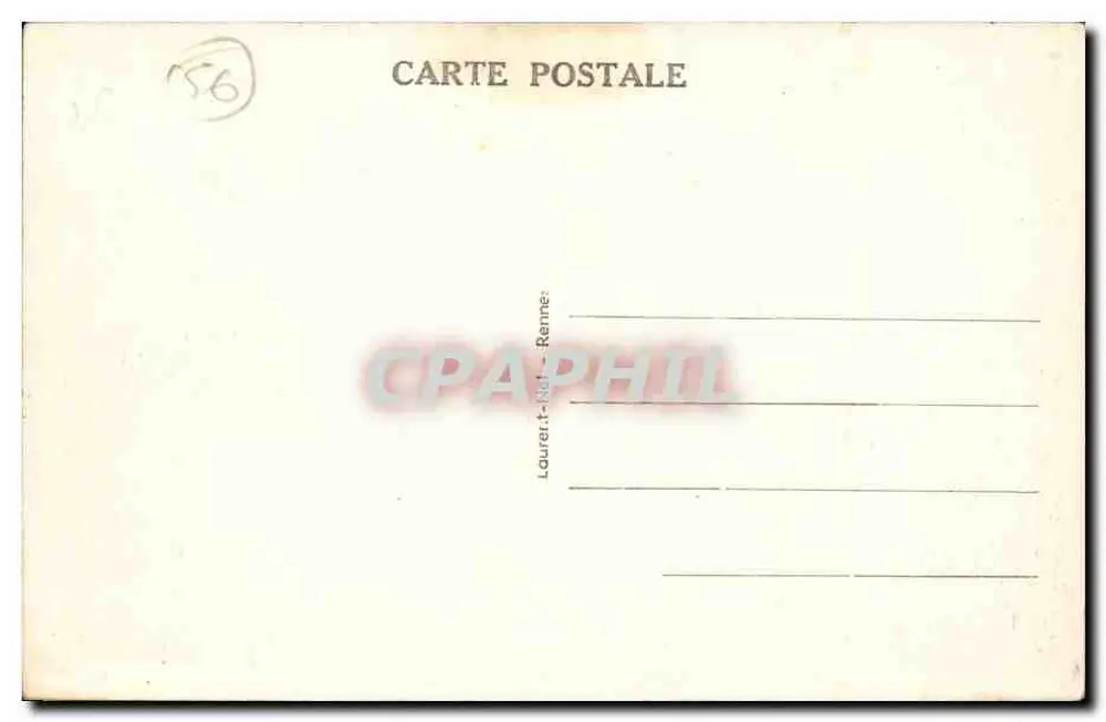 Sainte-Anne-d'Auray — La Scala-Sancta — wydawca Lora - Rewers