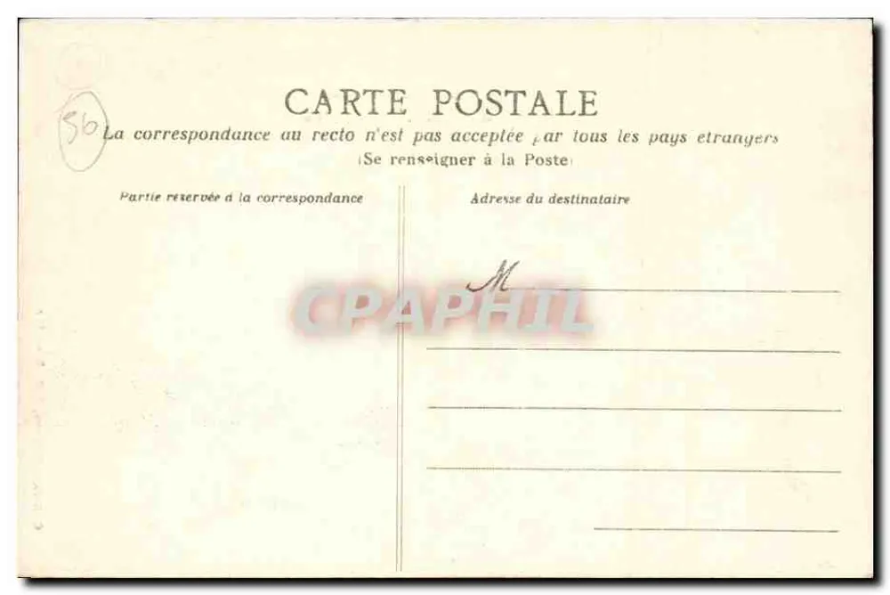 Belle-Île-en-Mer — Grotte de l'Apolhicairerie — Verlag unbekannt, Nr. 86 - Rückseite