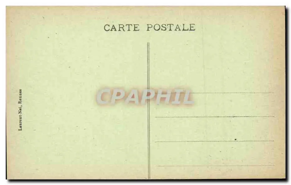 Belle-Île-les-Palais — Panoramablick — Laurent-Nel, Rennes, Nr. 2490 - Rückseite