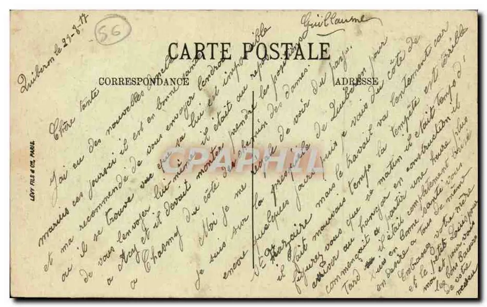Belle-Île — Il Faro Grande di Bangor — LL - Verso