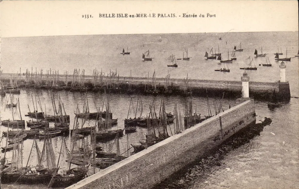 Belle-Île-en-Mer-Le Palais — Eingang zum Hafen — Laurent-Nel, Rennes - Vorderseite