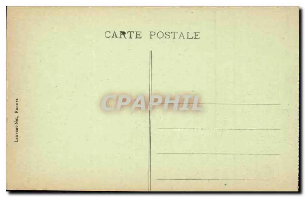 Belle-Île-le-Palais — O Porto — Laurent-Nel, Rennes - Verso