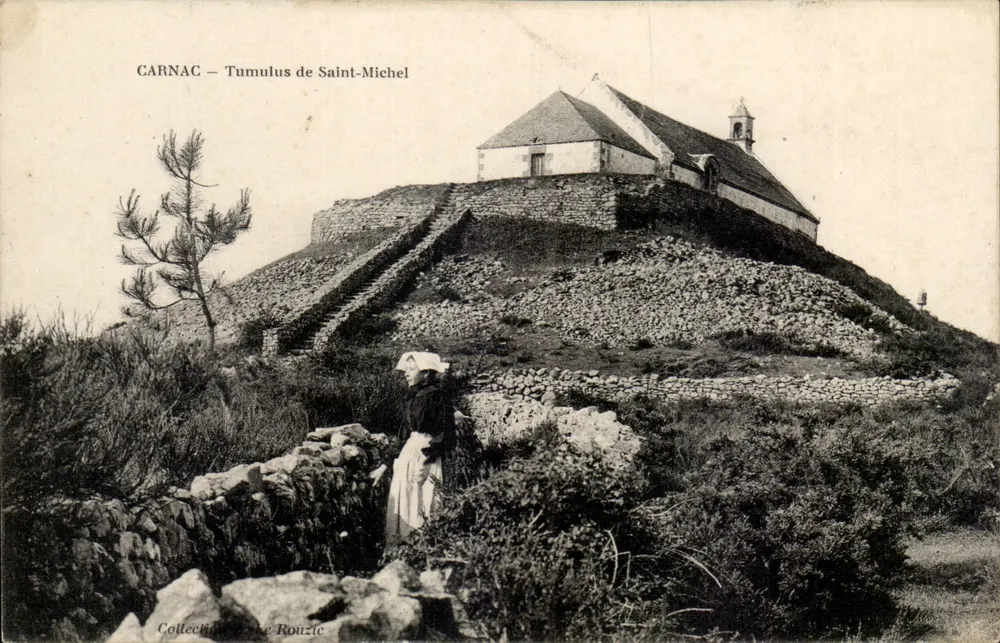 Carnac — Túmulo de São Michel — Coleção de Rouzic - Frente