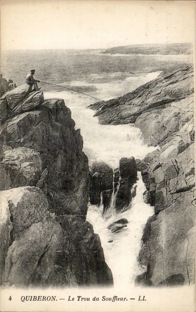 Quiberon — O Buraco do Sopro — LL - Frente