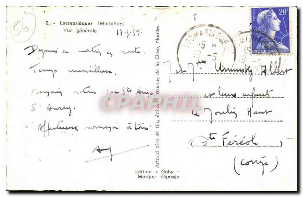लोकमारिएकर (मॉर्बिहान) — व्यापक दृश्य — एडिशन गबी - पीछे