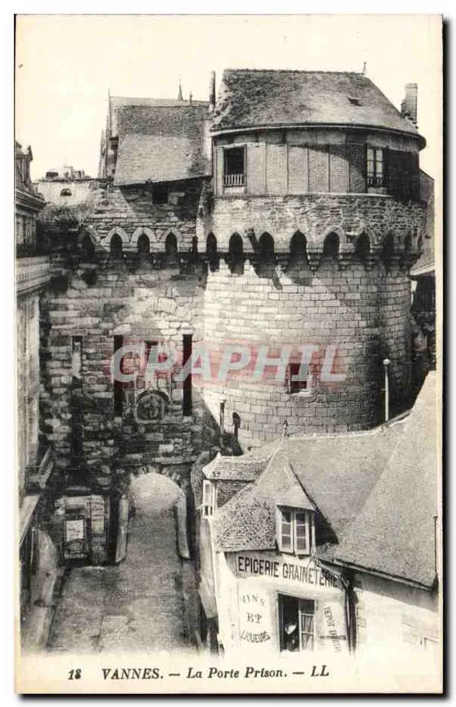 VANNES — A Porta da Prisão — LL - Frente
