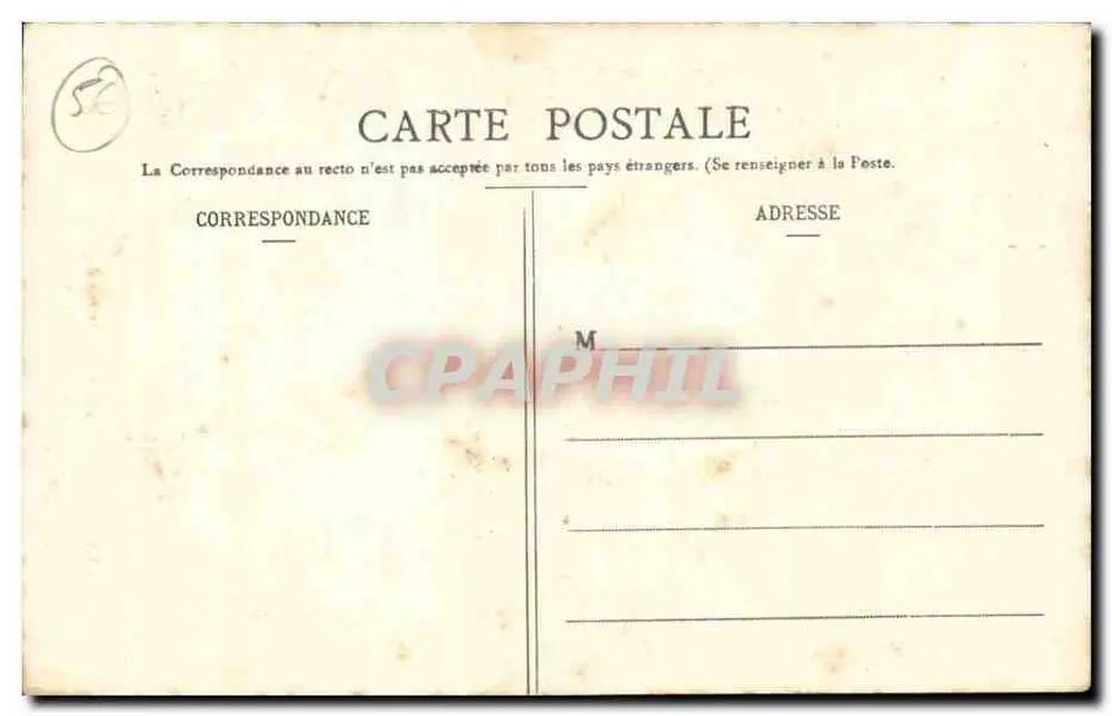 VANNES - Einweihung der Statue des Connétable Richemont - 22. Oktober 1905 - Rückseite