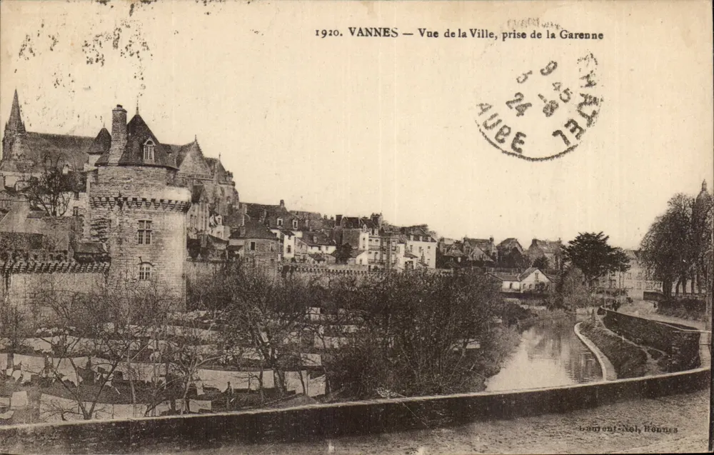 VANNES — Ansicht der Stadt, Ansicht der Garenne — Laurent-Nol, Vannes - Vorderseite