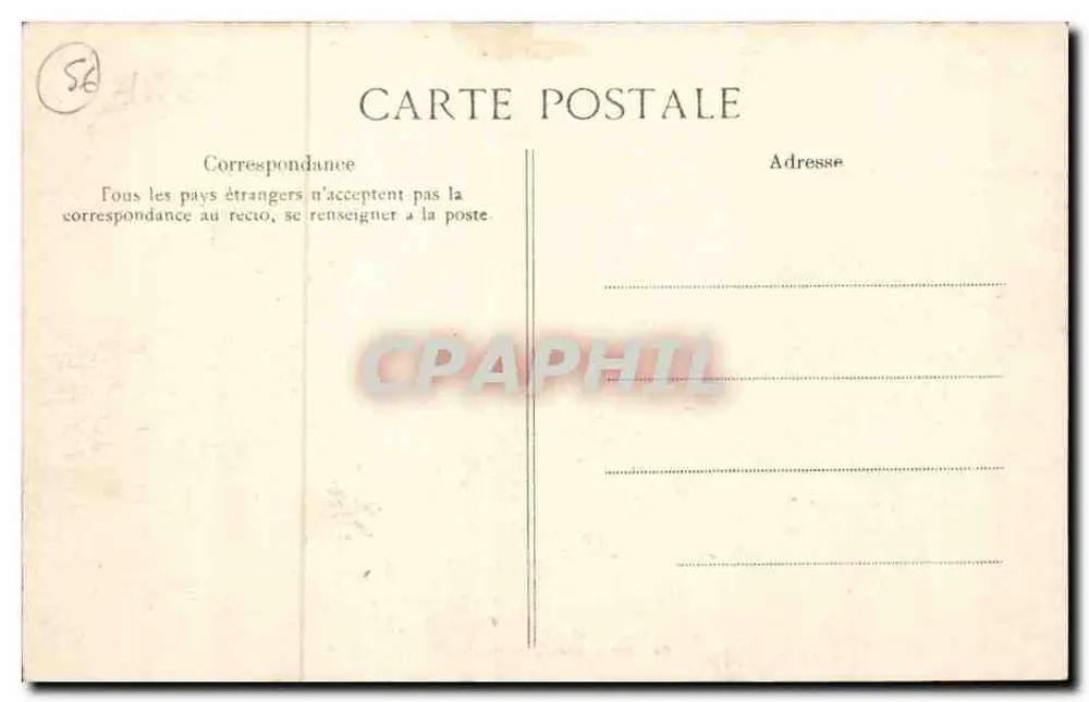 VANNES — A Torre Trompette — Callechon H. Laurent Port-Louis - Verso