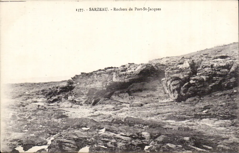 Sarzeau - Rocce di Port-St-Jacques — Collezione Laurent-Nel Bohnes, n° 1377 - Recto