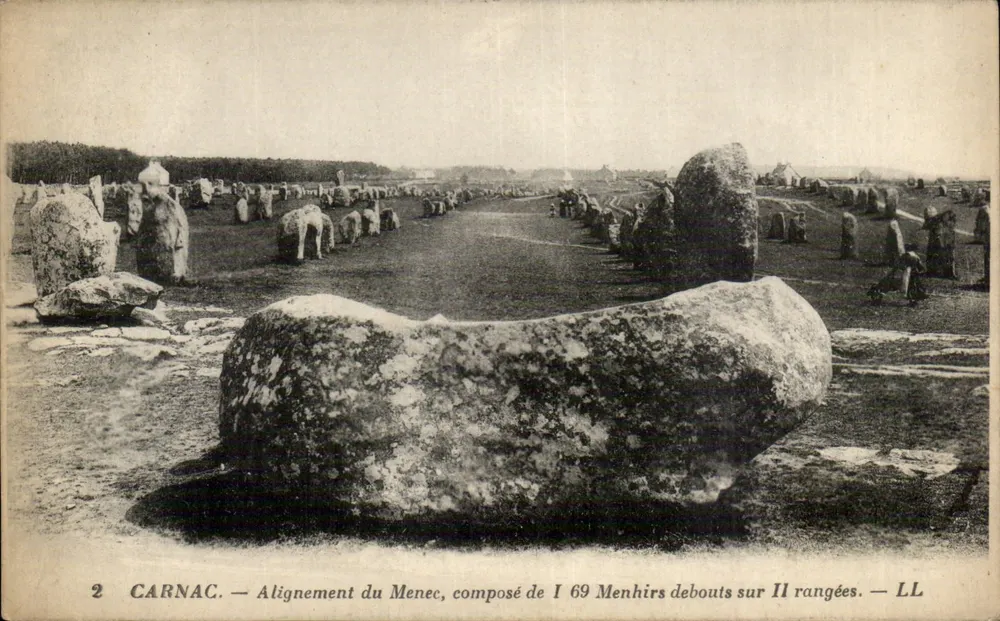 Carnac — Menec-lijn — LL - Voorkant