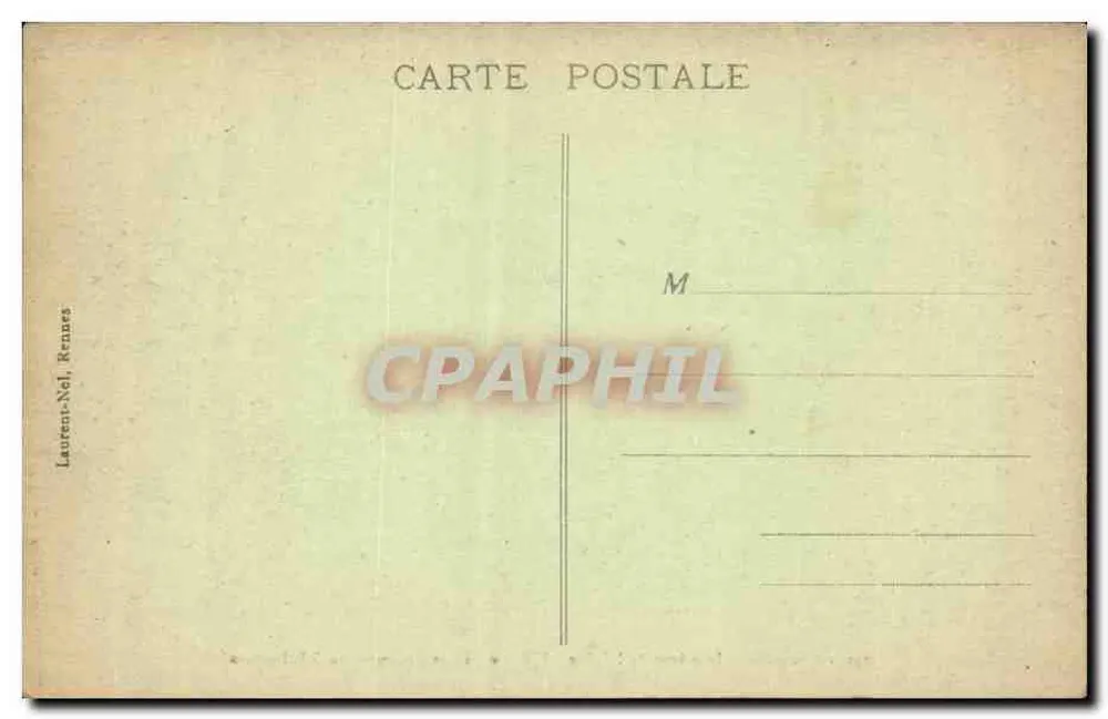 Carnac — Innenansicht der Kirche — Gewölbe mit Gemälden des 17. Jahrhunderts - Rückseite