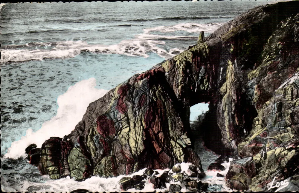 Boog van Port-Bara — Presqu'île van Quiberon — Uitgave MENNY - Voorkant