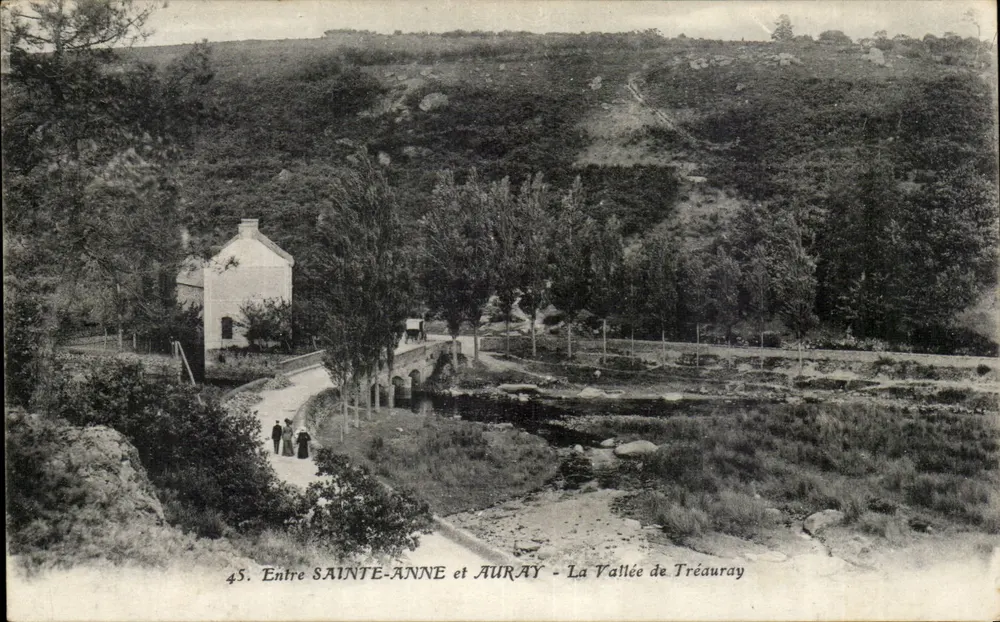 Die Tal der Tréauray — Zwischen SAINT-ANNE und AURAY — n°45 - Vorderseite