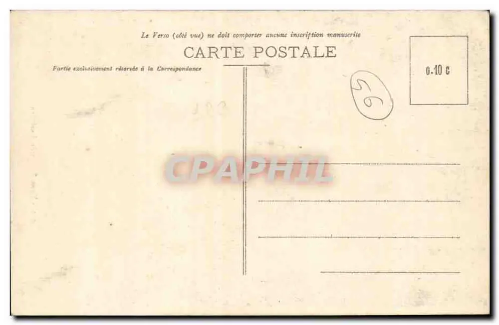 Viejo campesino del Morbihan — Colección Laurent-Nel, Rennes — n°643 - Reverso