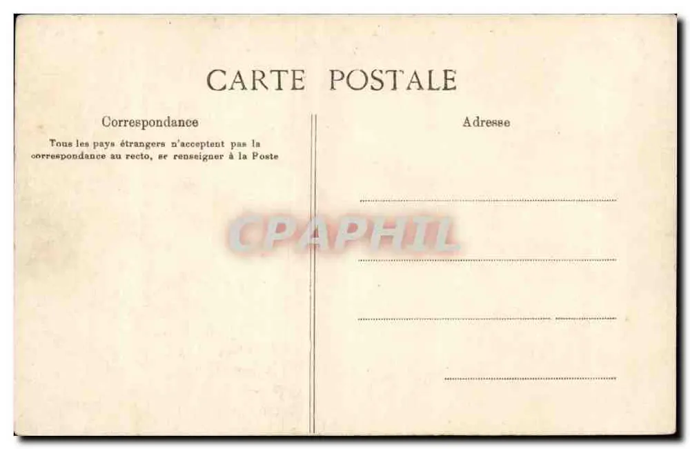 Saint-Pol-de-Léon — Der Turm — Sammlung Villaura, Quimper - Rückseite