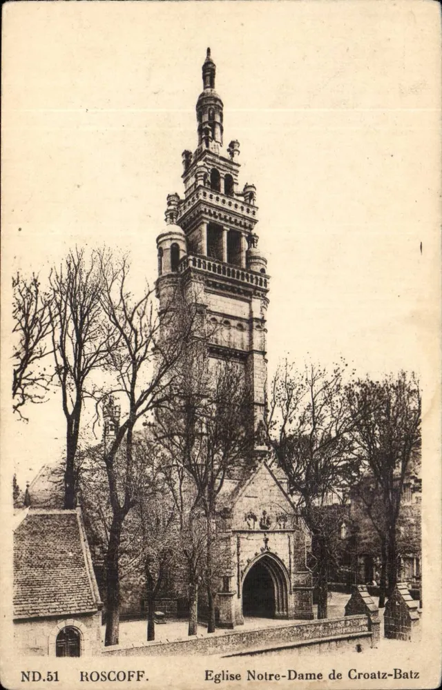 Roscoff — Kirche Notre-Dame de Croatz-Batz — ND.51 - Vorderseite