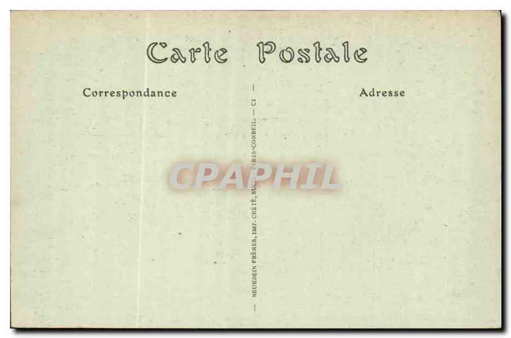 Carhaix (Finistère) — Laden, Haus aus dem 16. Jahrhundert, Rue du Pavé — JND Hor, n°337 - Rückseite