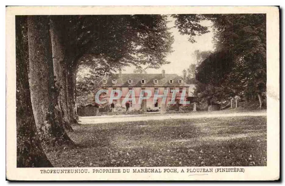 TROFEUNTEUNIOU — Eigentum des Marschalls Foch, in Ploujean (Finistère) - Vorderseite