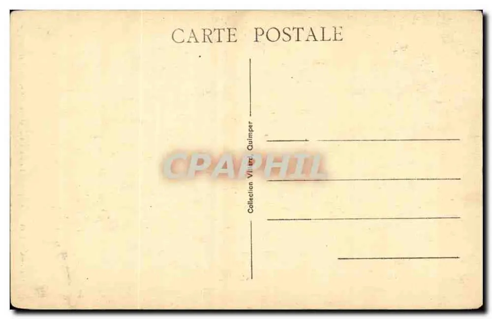 Confort - O Calvaire na Forma Triangular (Lados Norte e Sul) — editor Viard Quimper, n° 5441 - Verso