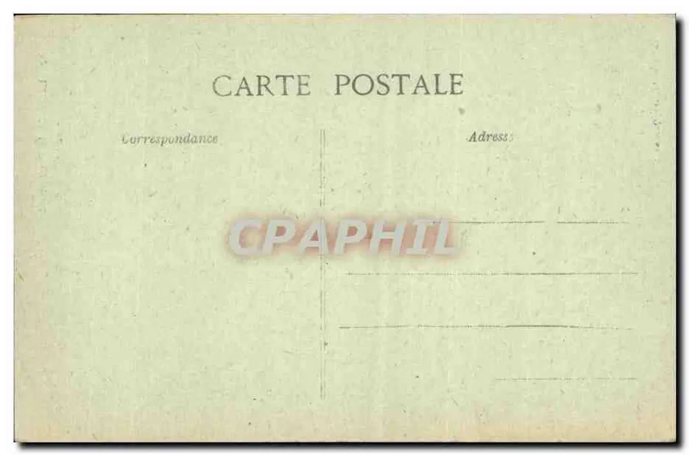 La Forêt de Fouesnant — Die Kirche — Verlag Guillaume, Nr. 3300 - Rückseite