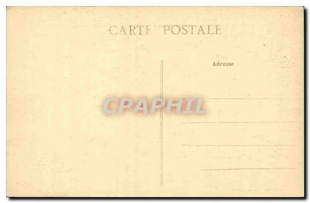 Confert — Apsis der Kirche — Die Straße von Pont-Croix nach Audierne — Sammlung Villard, Quimpe - Rückseite