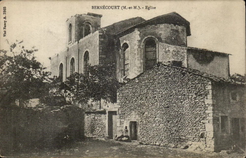 Bernécourt (M.-et-M.) - Kerk — Vihé Nancy, n° 1865 - Voorkant