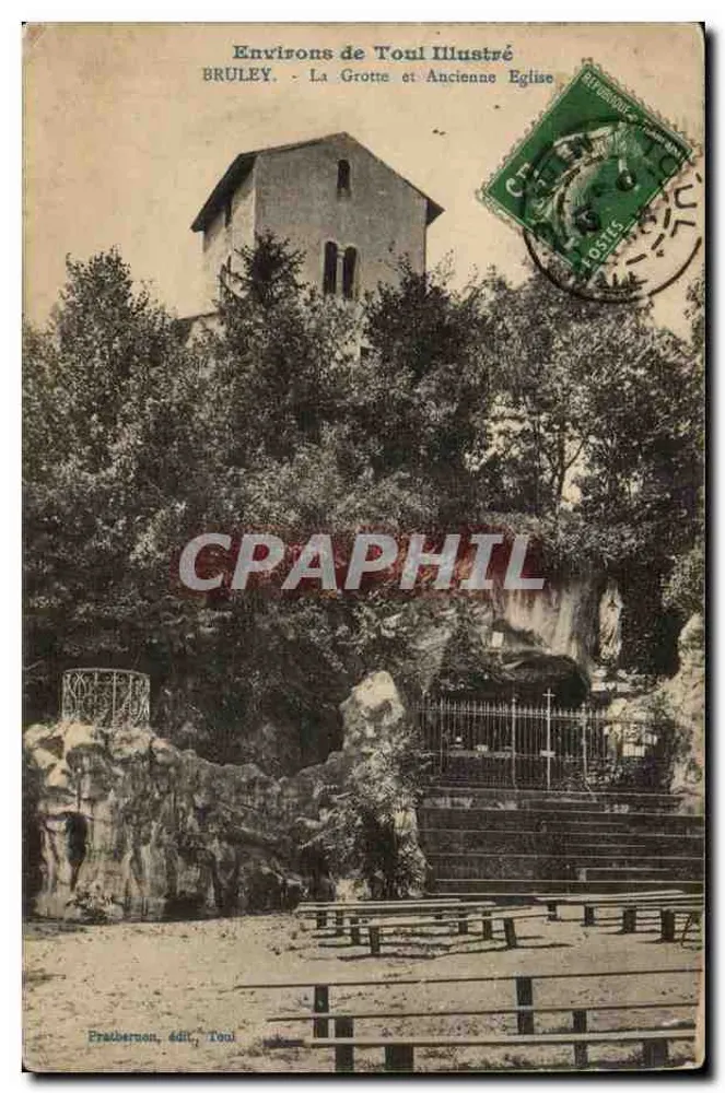 Bruley — Die Höhle und die Alte Kirche — Fratibernon, Verlag, Toul - Vorderseite