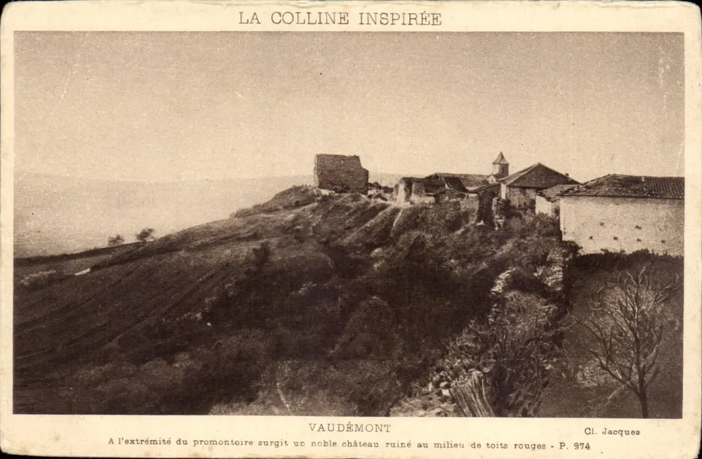 A Colina Inspirada — Vaudémont — Cl. Jacques, n° P. 974 - Frente