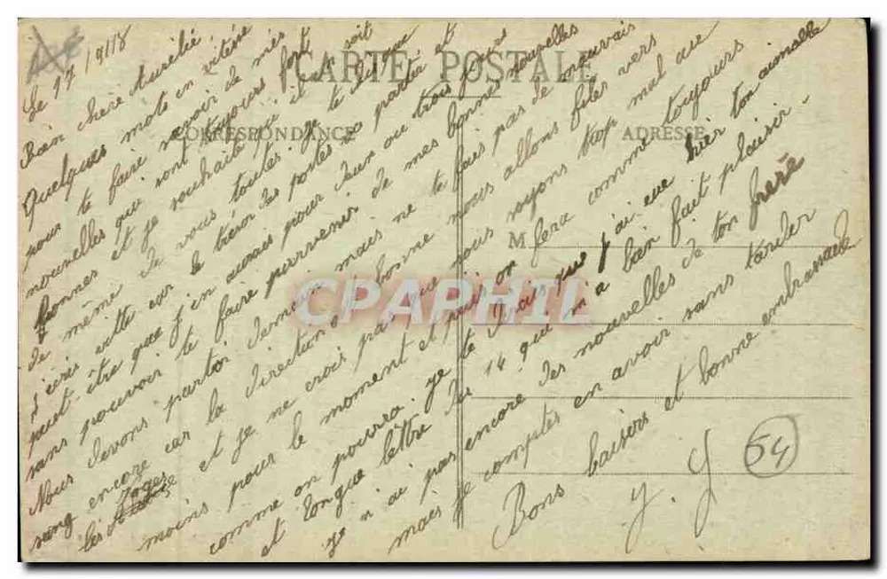 Rosières-aux-Salines — Calle de San Nicolás — Edición Billotte - Reverso