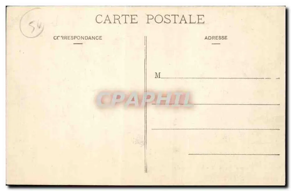 NANCY - Der Hemicycle der Carrière und das Palais des Regierungs — Verlag RUPFAC - Rückseite