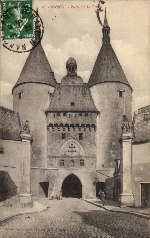 NANCY - Porta da Craffe — Casa dos Lojas Bénouï, N°10 - Frente