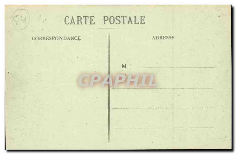 Nancy - Place Stanislas - Theater und Grand Hôtel — Imprimeries Rénées de Nancy, n°5 - Rückseite