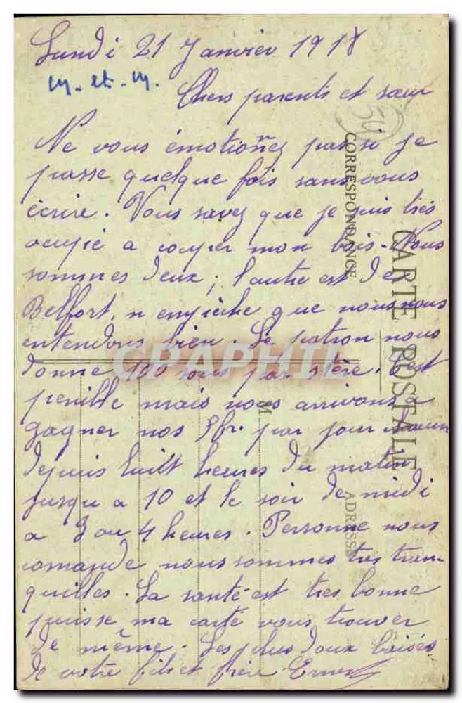 Roville — widok kaplicy i kanału — wydawnictwo Grégy Bayon - Rewers