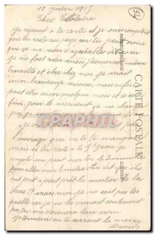 पियर-पर्सी (म.-एट-म.) - ऊंचाई 412 मीटर - कैस्टल के टॉवर — प्रकाशक क्ले थॉमस, कैल्स-सर-प्लेन - पीछे