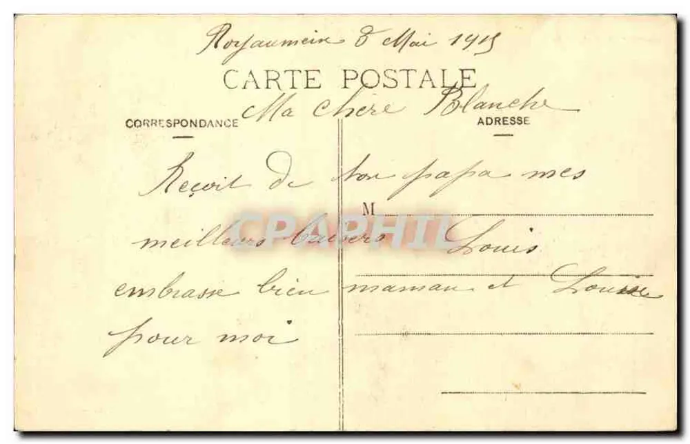 PIERRE-le-TREICHE — Castelo de La Rochotte — Toul — imp. Lamontagne. Pique. sucessor - Verso