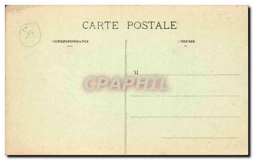 Toul - A Estação — Editor C. Pique - Verso