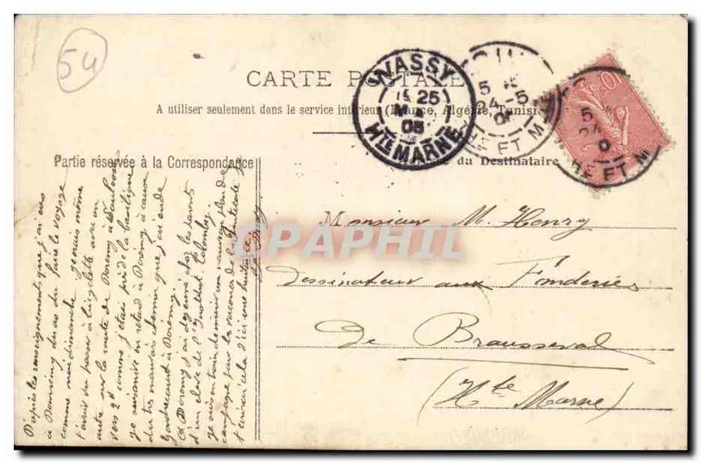 Toul — Fontaine da Praça — La Lorraine Illustrée, n°238 - Verso