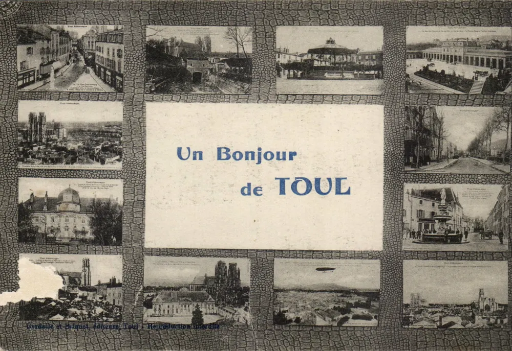 Um Olá de TOUL — reproduções inéditas — Verdène & Briguier, Toul - Frente