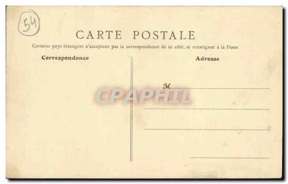 Toul - Abside da Igreja Saint-Gengoult — La Meurthe-et-Moselle Illustrée, editor Bernard, n°4 - Verso