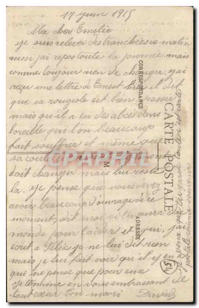 Roches du Comte Hermann — Umgebung von Badonviller (Meurthe-et-Moselle) — C Thomas, Verlag, Celles-sur-Plaine - Rückseite