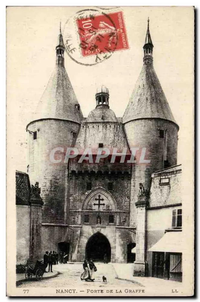 NANCY — PORTA DA GRAFFE — LL. n°77 - Frente