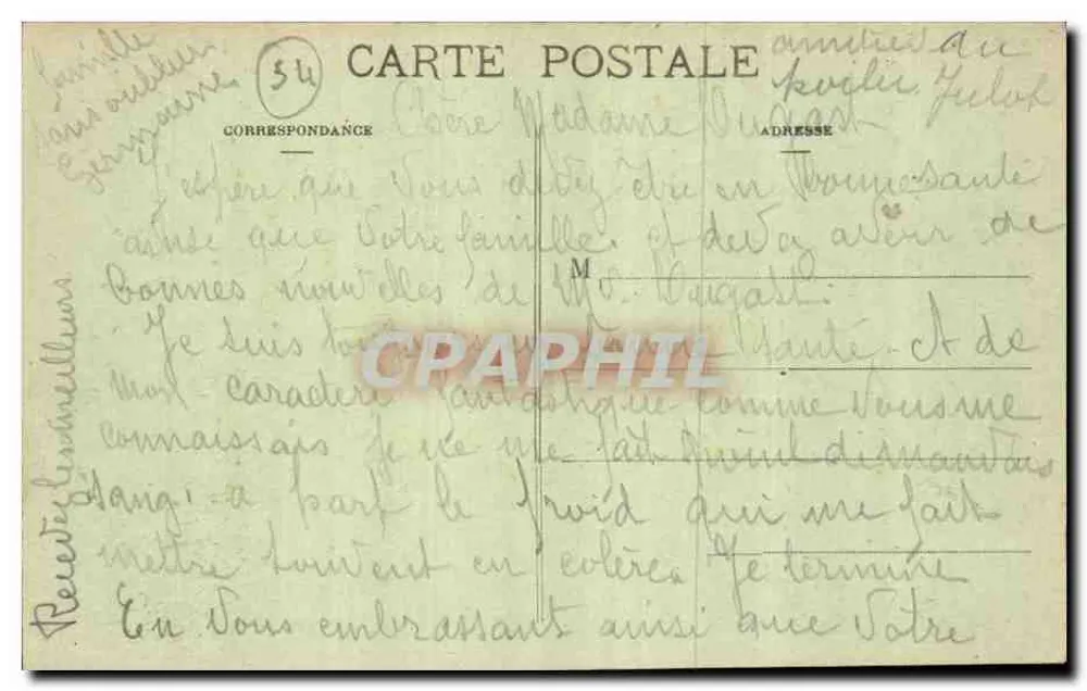 Lucéy - Rathaus — Verlag Pratbernon, Nr. 150 - Rückseite