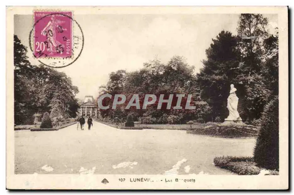 Lunéville - Les Bocquets — número de série 102 - Frente